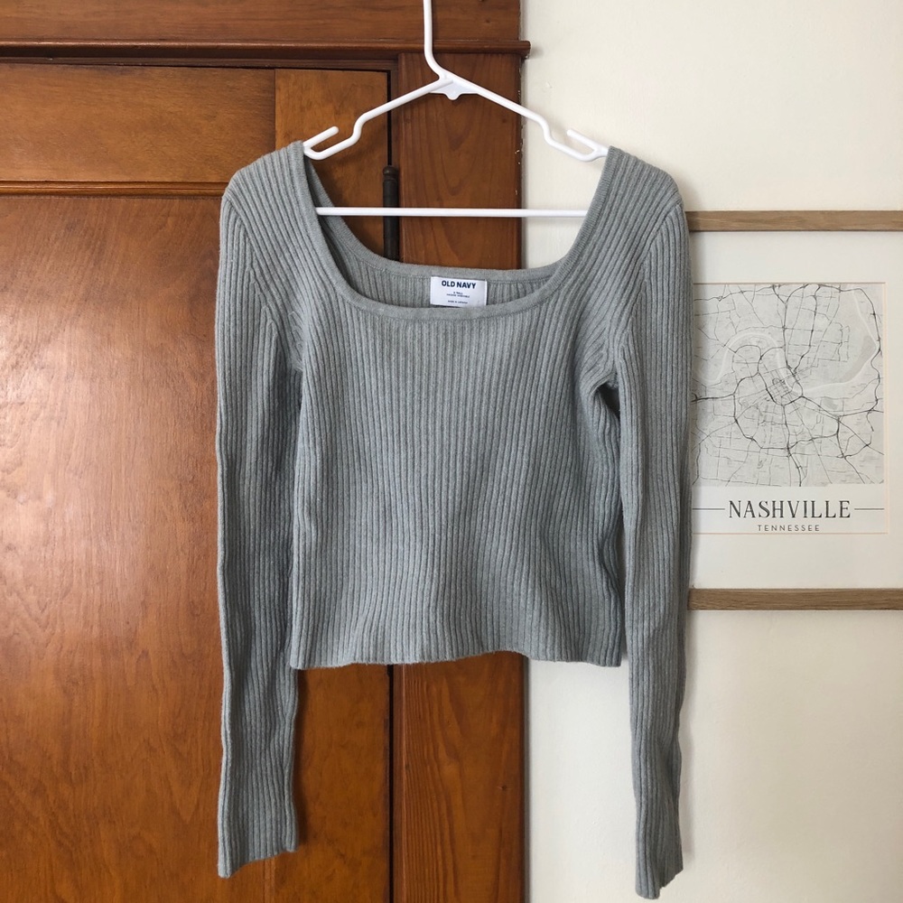 OLD NAVY cropped sweater